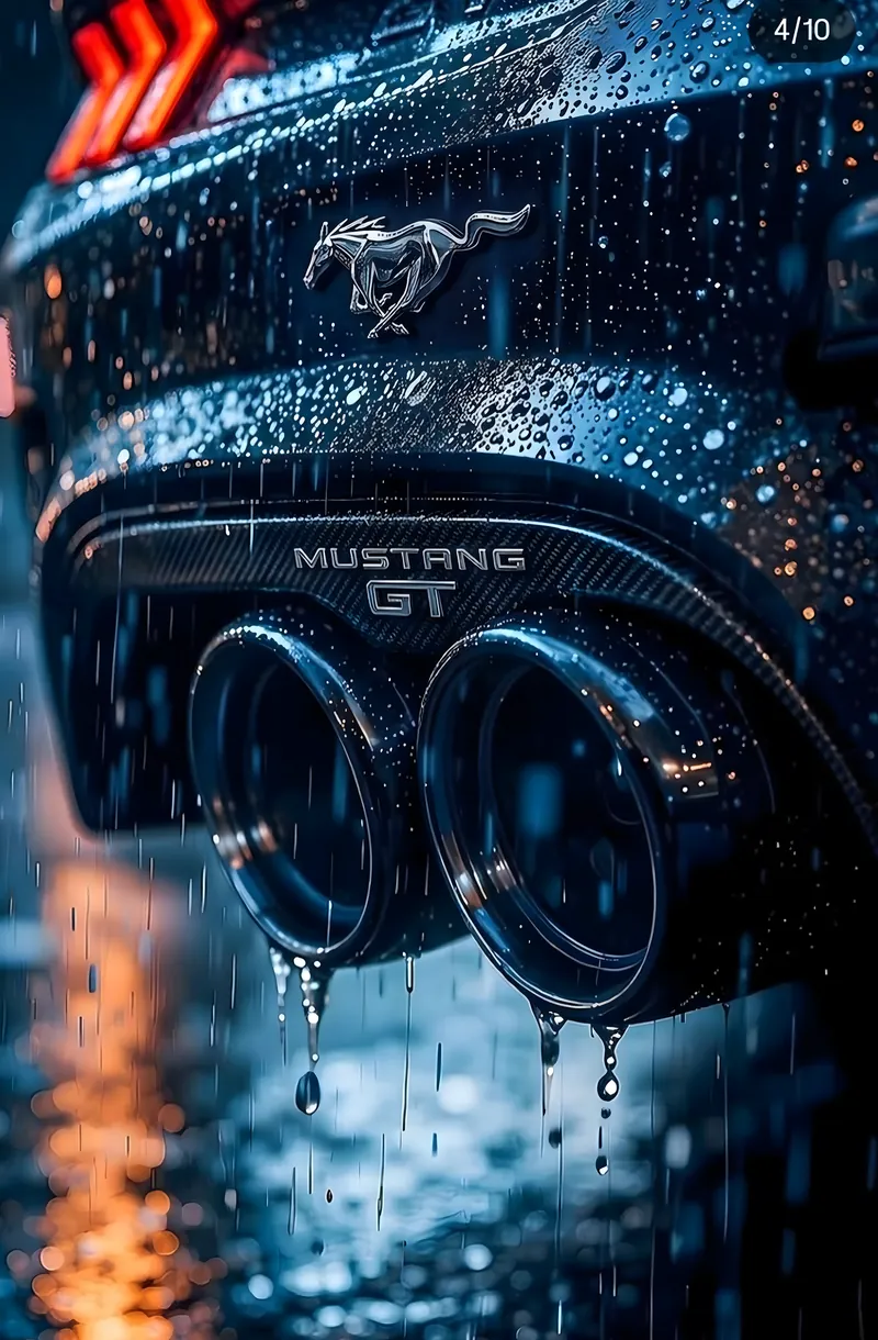 Échappements sous la Pluie
