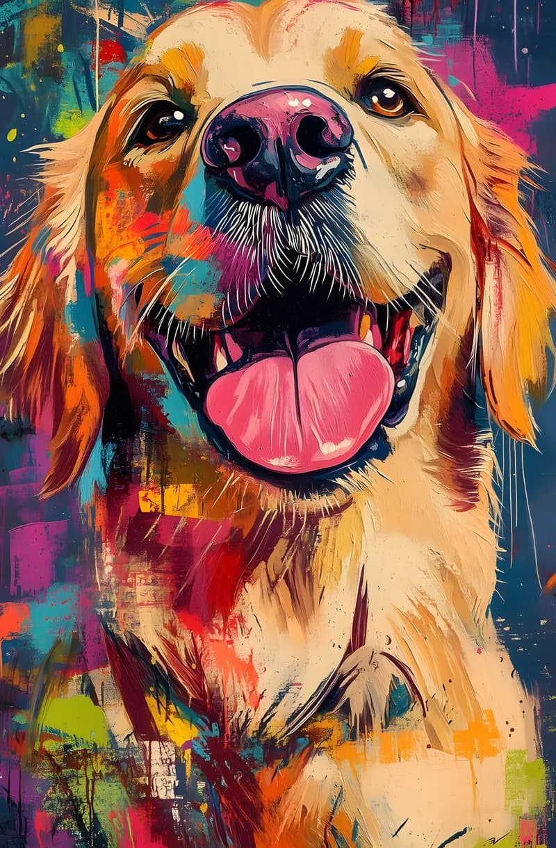 Golden Pop Art