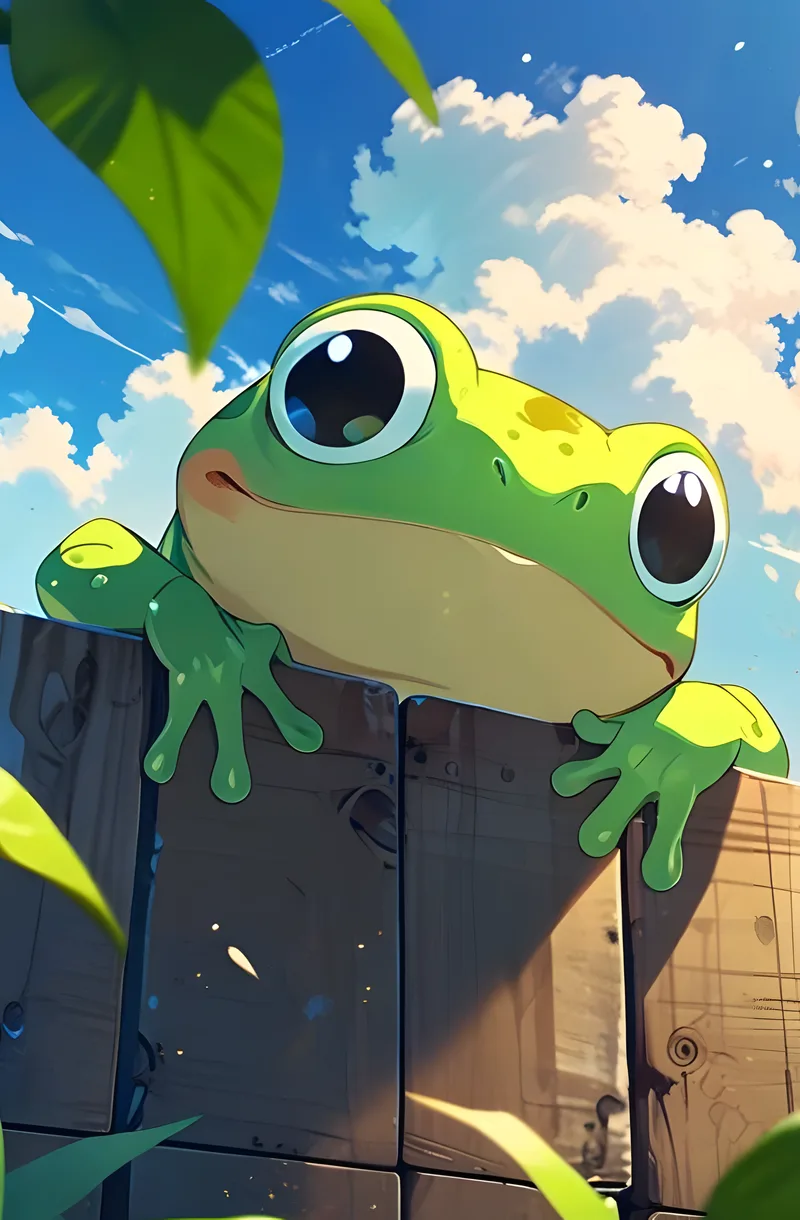 La Grenouille Curieuse