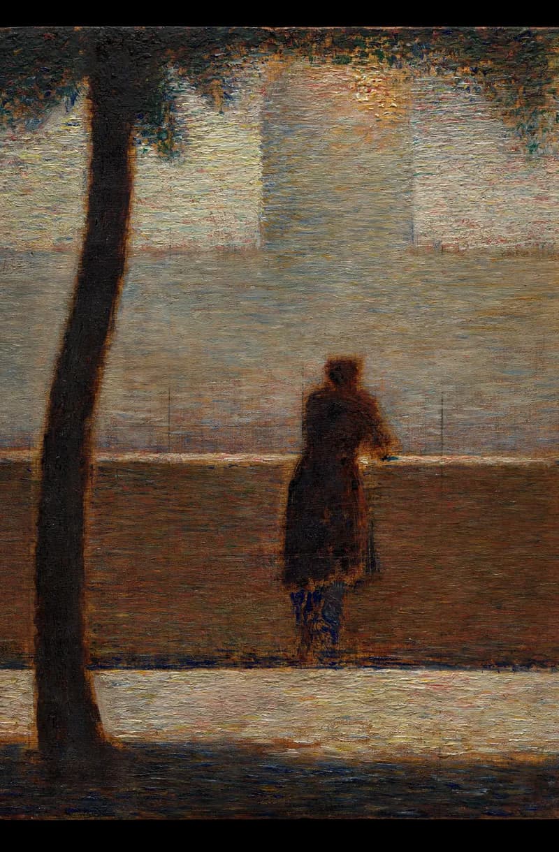L'Homme au Parapet – Seurat