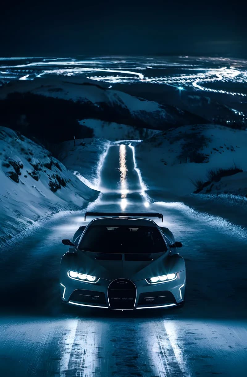 Hypercar des Neiges