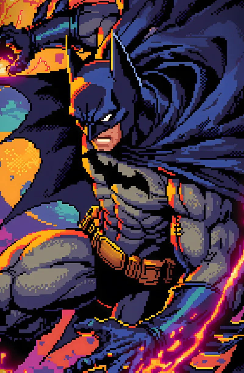 Justicier Pixel Art