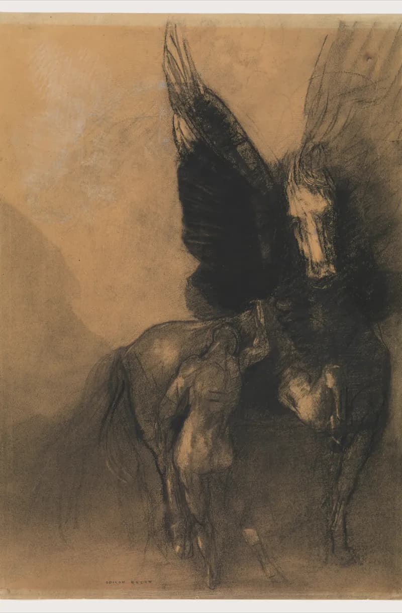 Pégase et Bellérophon – Redon