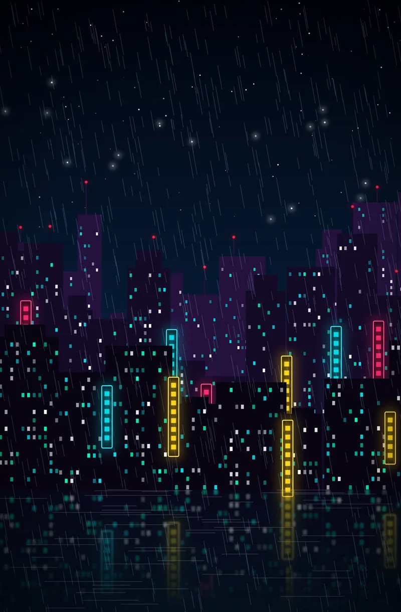 Pluie de Néon